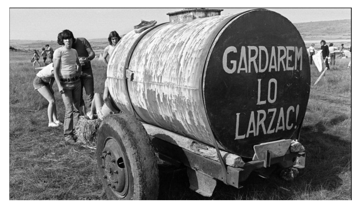 « Le serment des 103 unis pour la terre du Larzac»