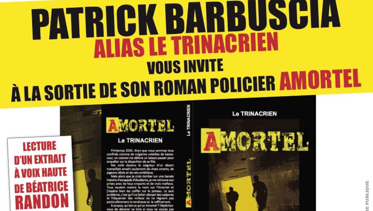 Patrick Barbuscia Le Trinacrien en dédicace