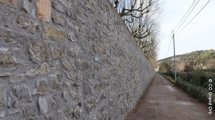 A Bédarieux, les travaux sur la digue de la Perspective bientôt terminés