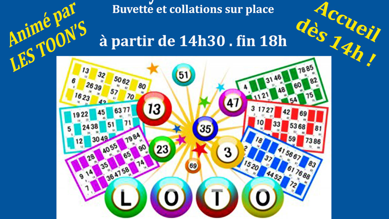 Loto organisé par Les Toon's