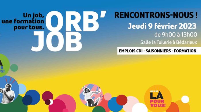 Rendez-vous jeudi 9 février au Forum pour l'emploi