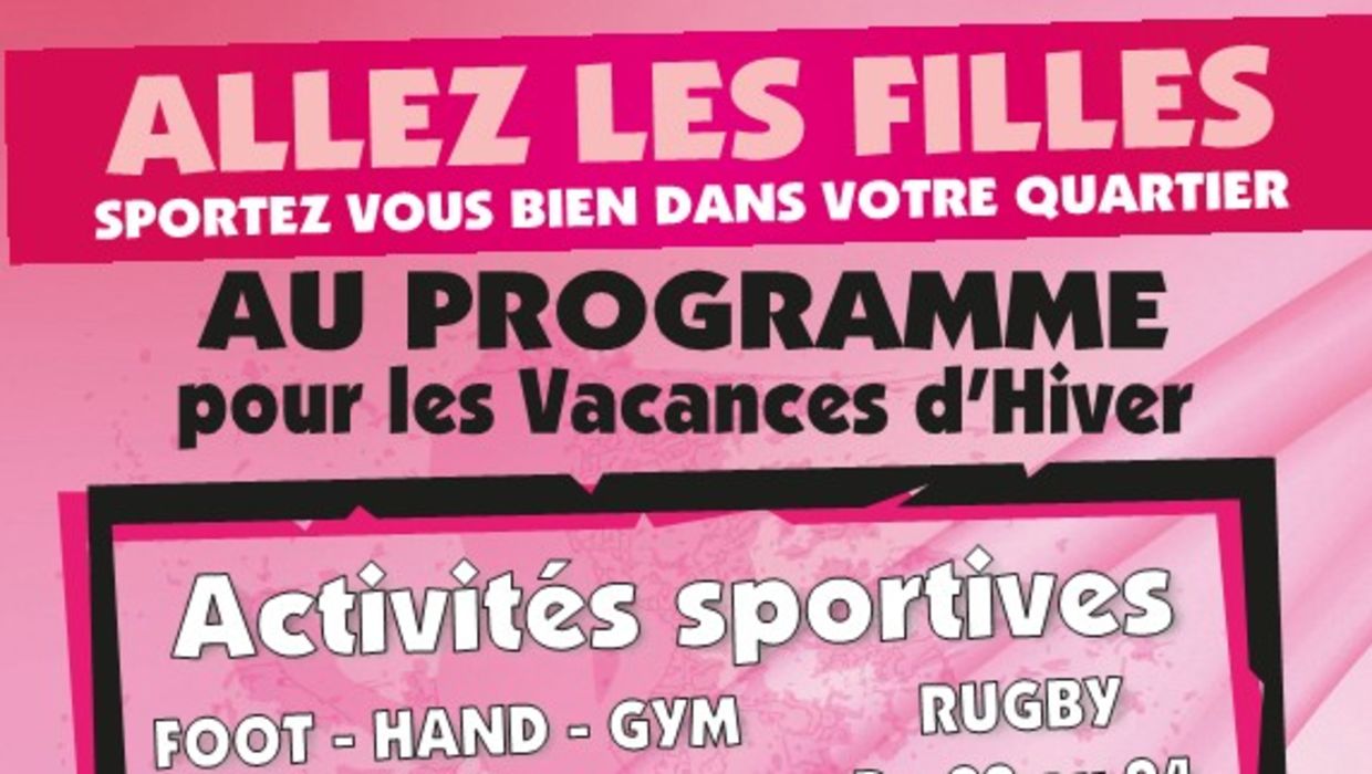 Allez les filles, sportez-vous bien dans votre quartier