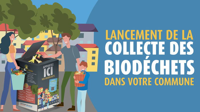 La collecte des Biodéchets concernera 5 communes dès le mois d’avril 