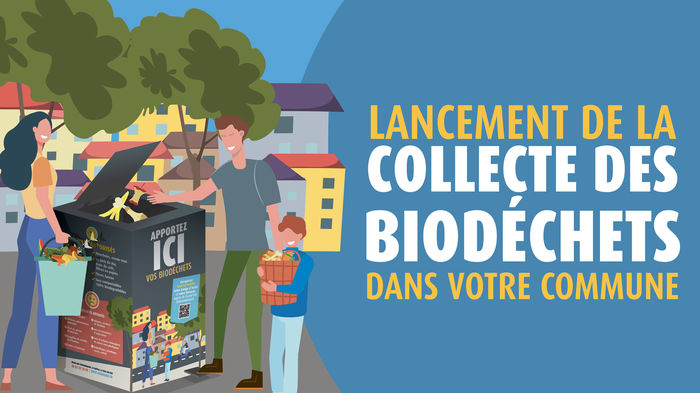 La collecte des Biodéchets concernera 5 communes dès le mois d’avril