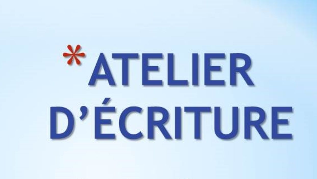 Atelier d'écriture