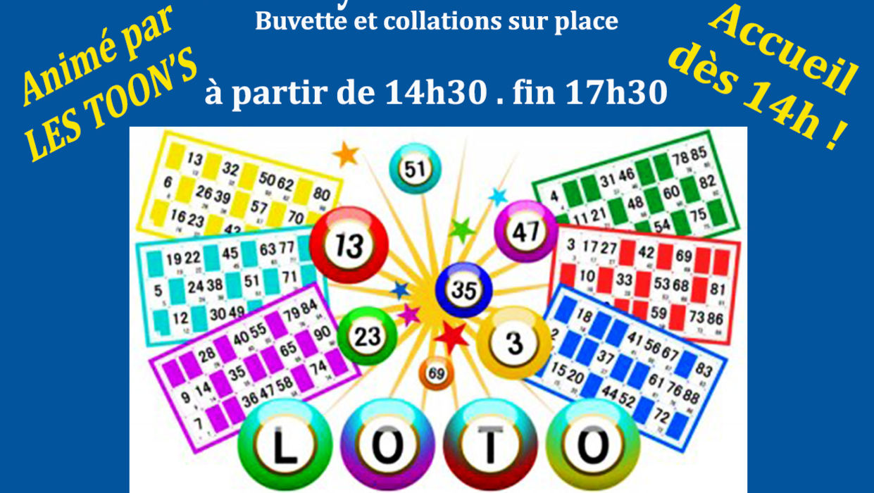 Loto organisé par Les Toon's