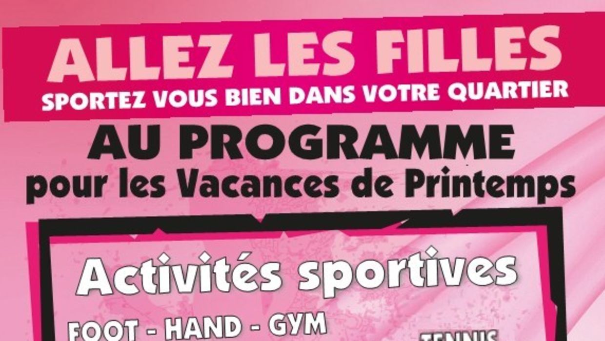 Allez les filles, sportez-vous bien dans votre quartier