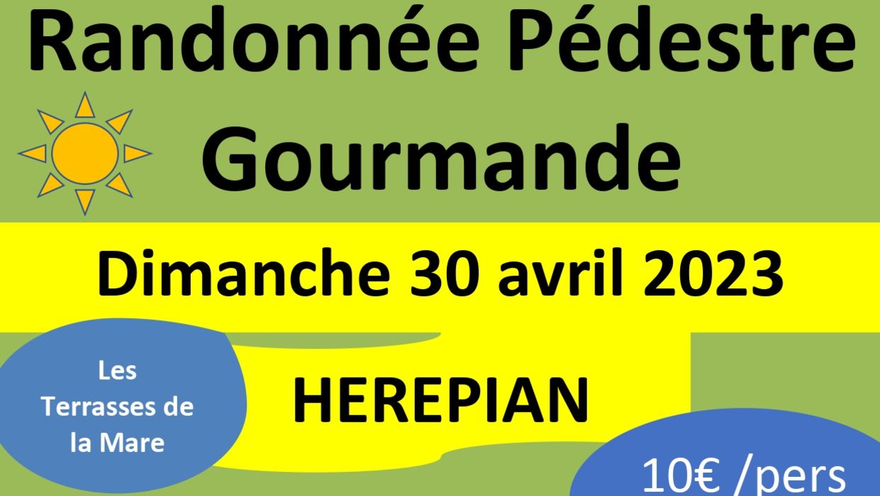 Randonnée pédestre gourmande