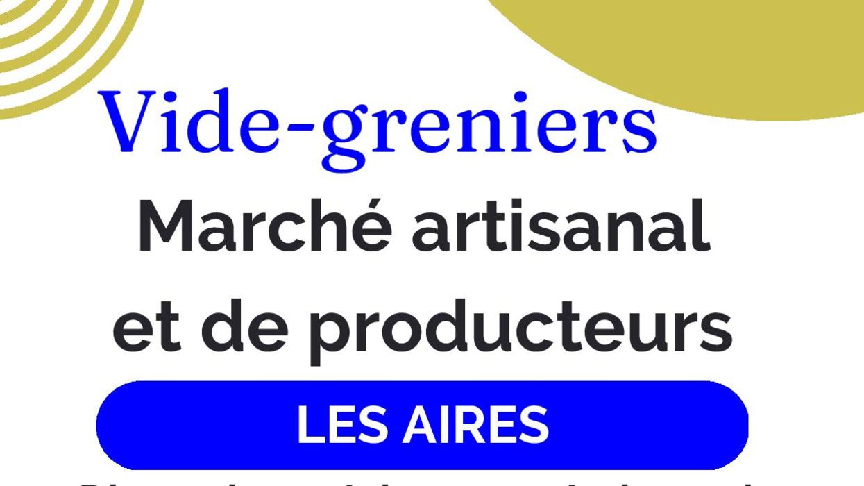 Vide-grenier, marché artisanal et de producteurs