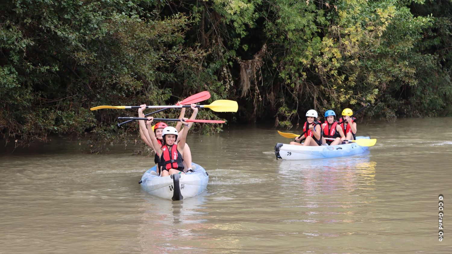 Les scolaires initiés au canoë