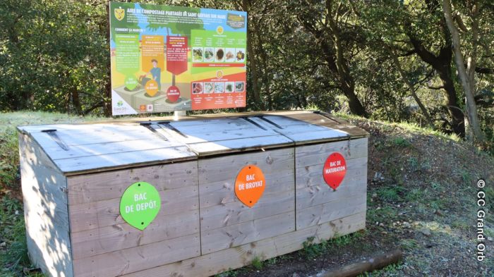 Deux nouvelles aires de compostage partagé inaugurées à St Gervais-sur-Mare