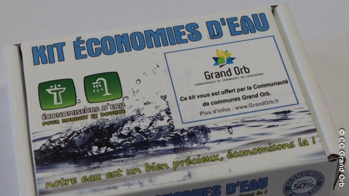 1500 kits d'économies d'eau distribués gratuitement aux administrés sur simple demande