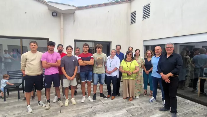 La 1ère promotion BNSSA reçue au siège de Grand Orb 7 nouveaux titulaires du BNSSA en Grand Orb