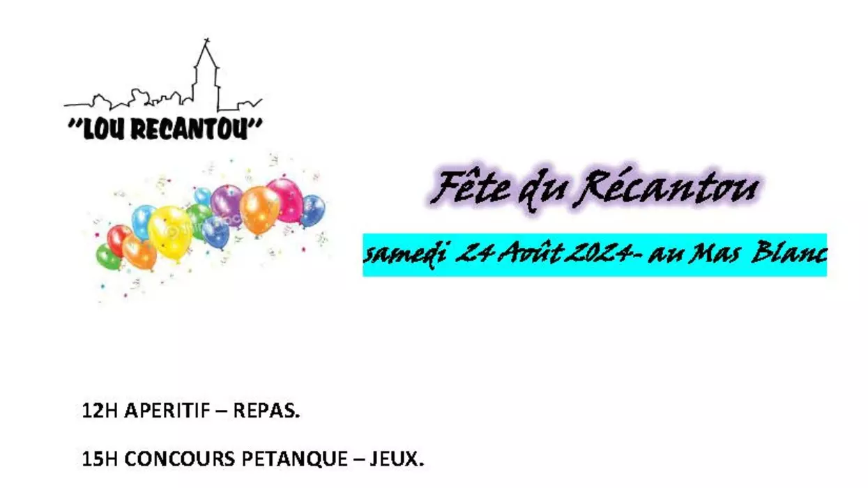 Fête du Récantou - 