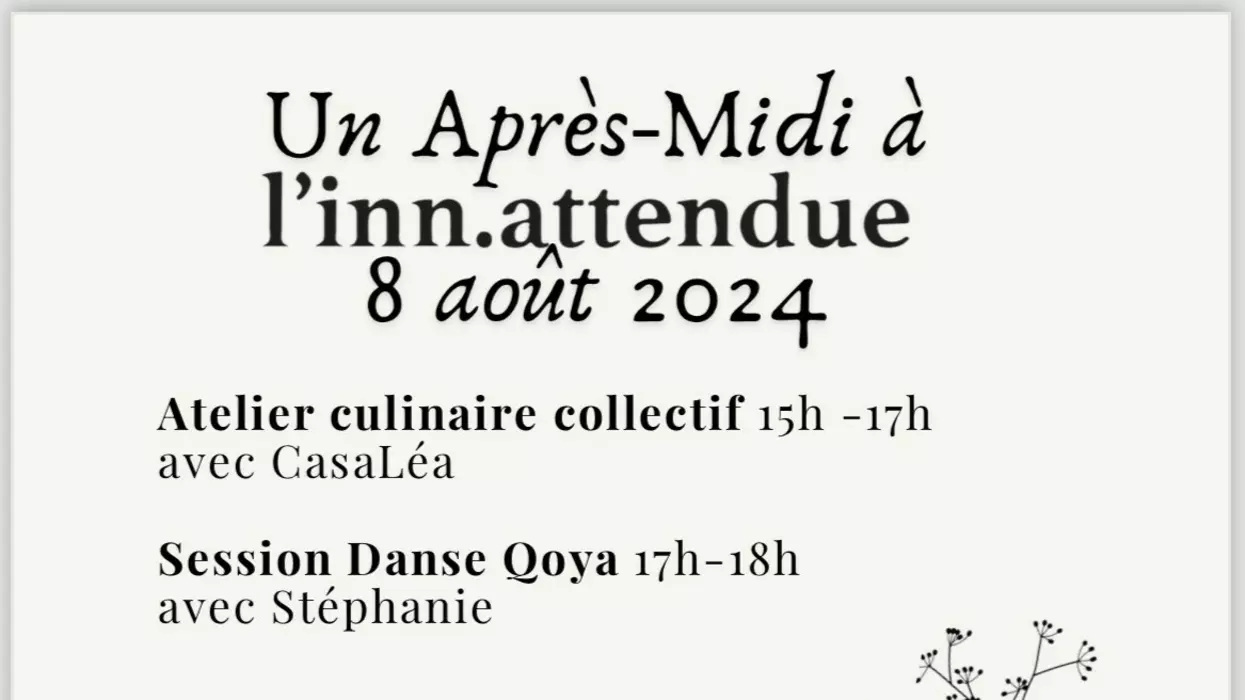 Un après-midi à l'inn.attendue - 