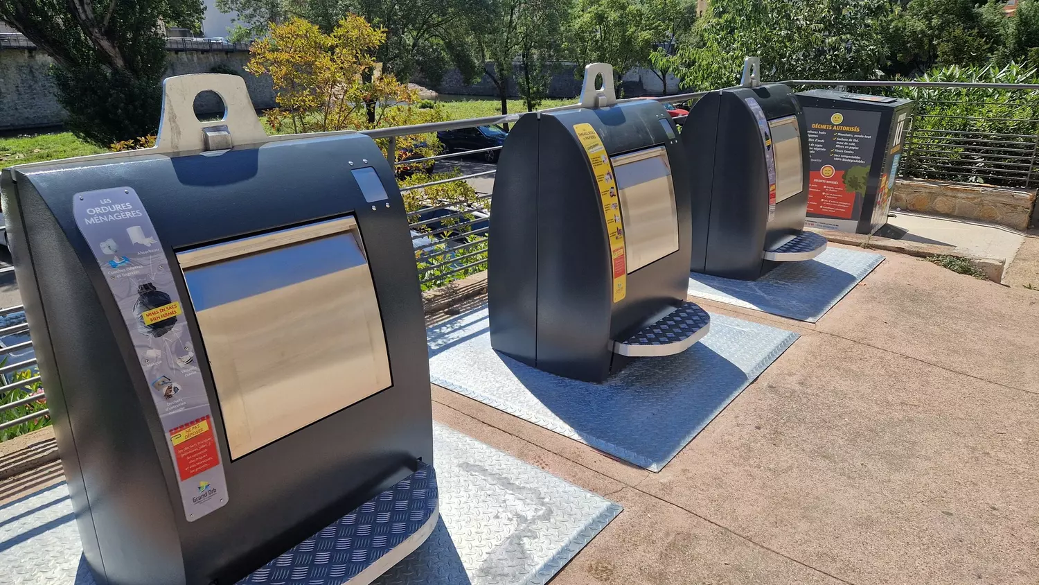 De nouvelles bornes de collecte