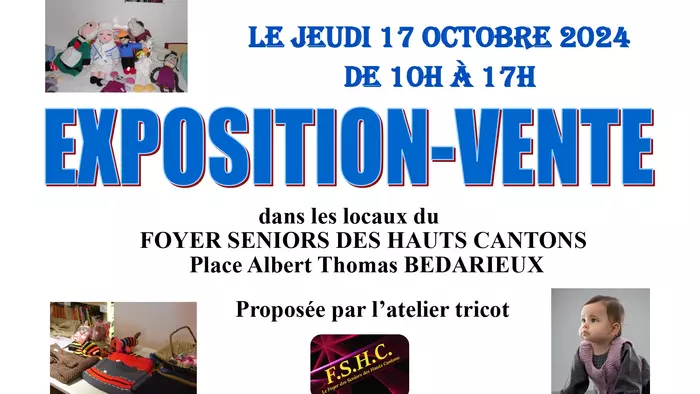 Expo-vente de l'Atelier tricot - 