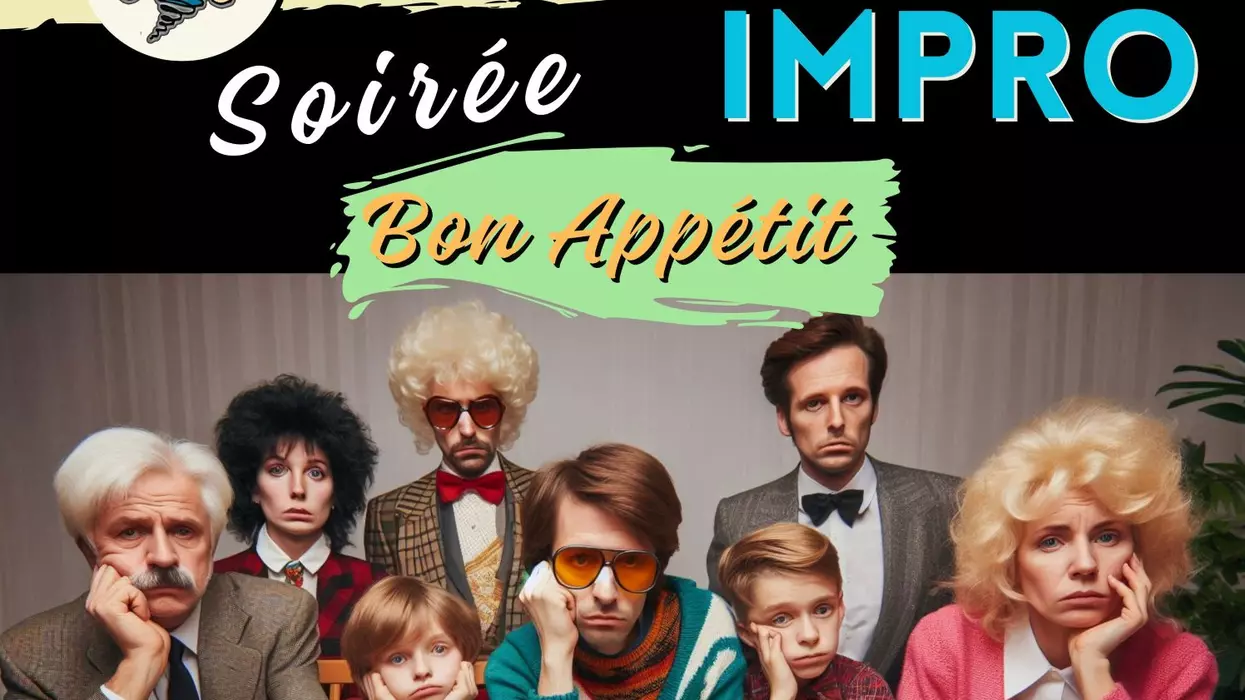 Soirée impro Long Form « Bon Appétit ! » avec FBI
