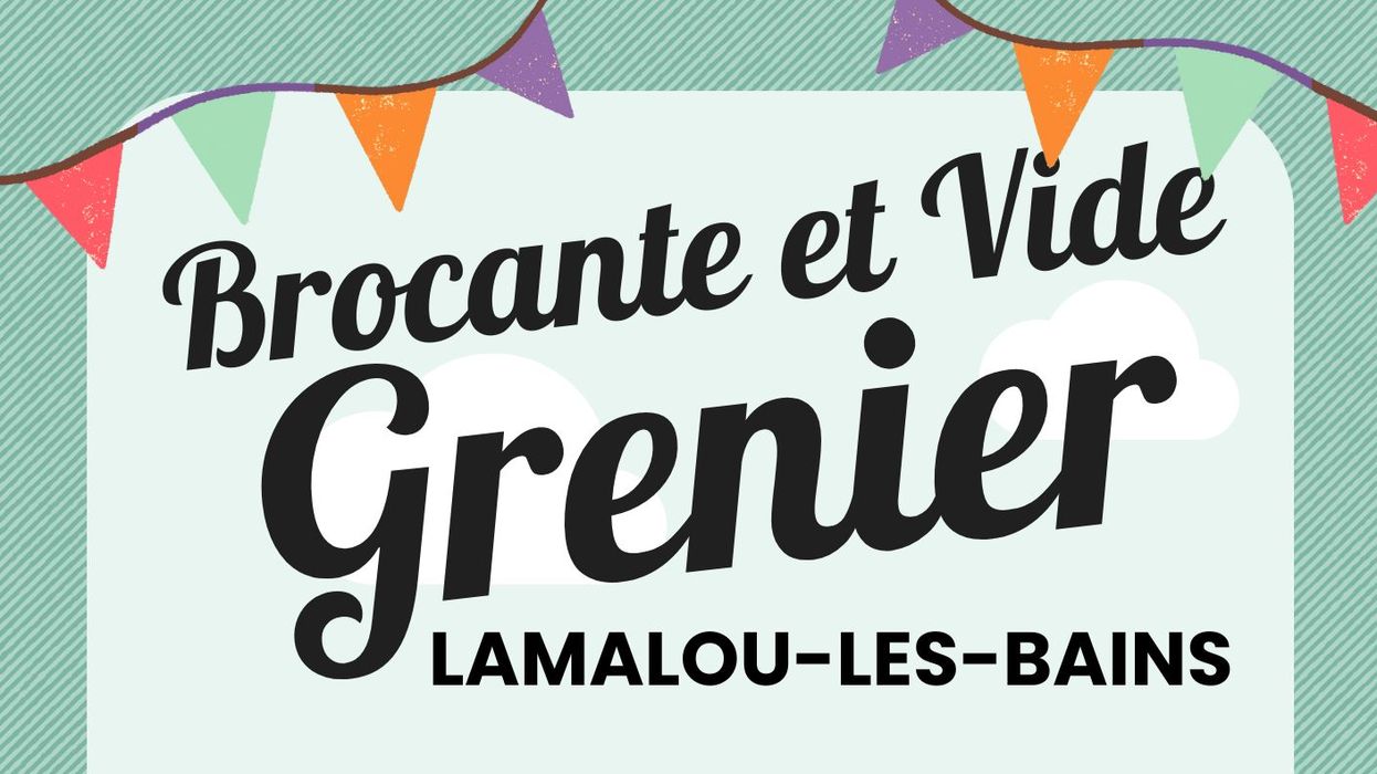 Brocante et vide-grenier - 