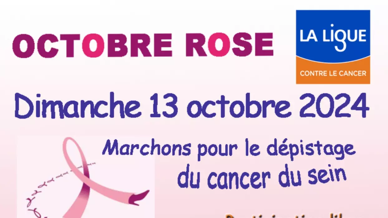 Marchons pour le dépistage du cancer du sein - 