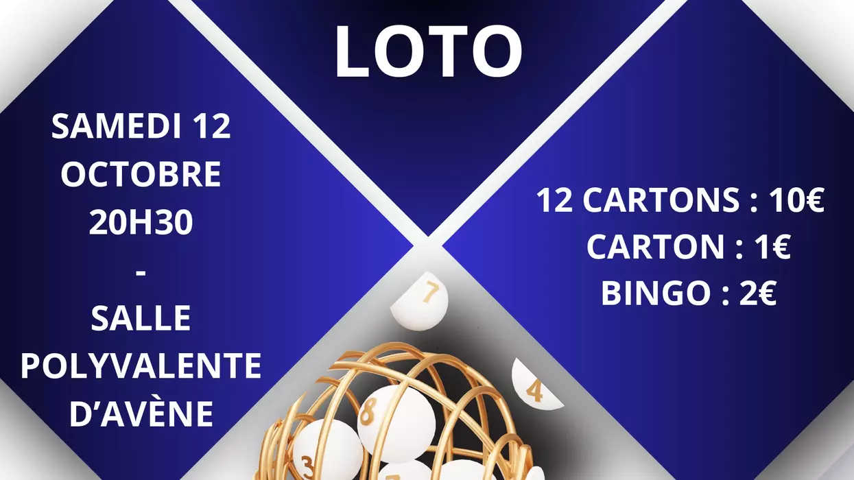 Soirée loto avec le Foyer rural d'Avène - 
