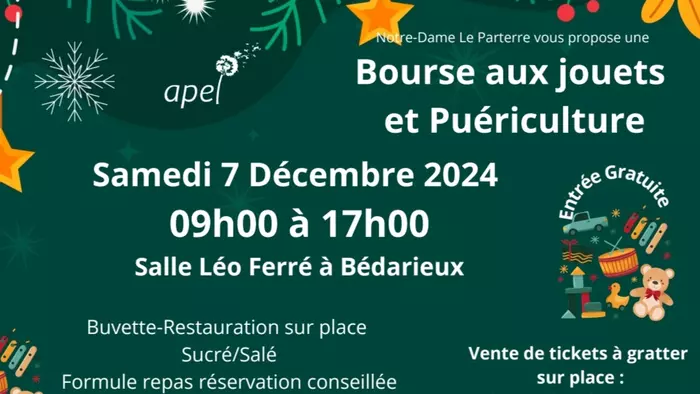 Bourse aux jouets et puériculture - 