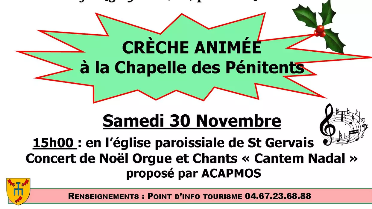 Concert de Noël orgue et chants, Cantem Nadal