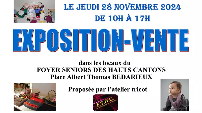 Expo-vente de l'Atelier tricot - 