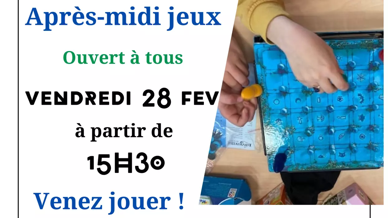 Après-midi jeux à la p’tite ludothèque - 