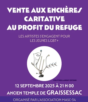 Vente aux enchères au profit de la fondation Le Refuge