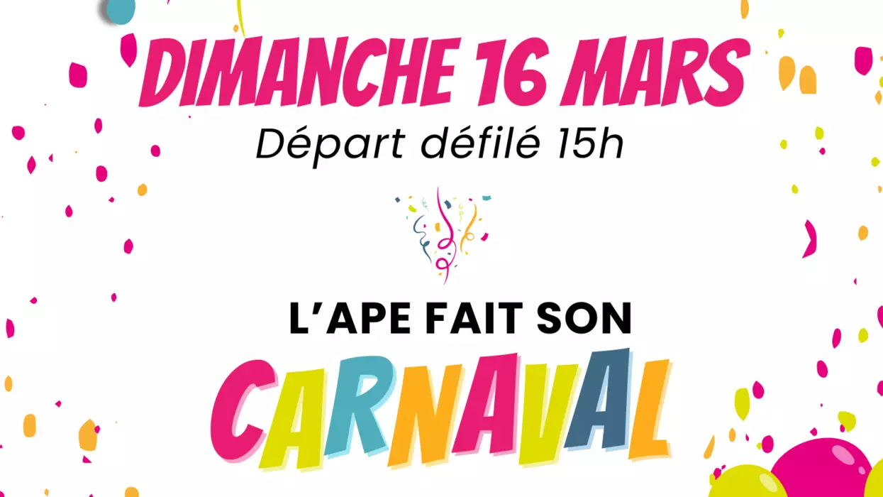 Carnaval de l'APE