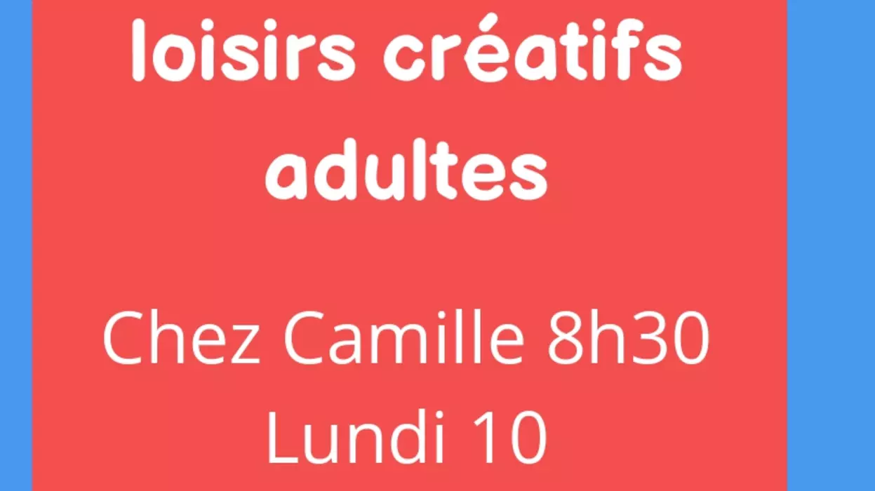 Loisirs créatifs adultes