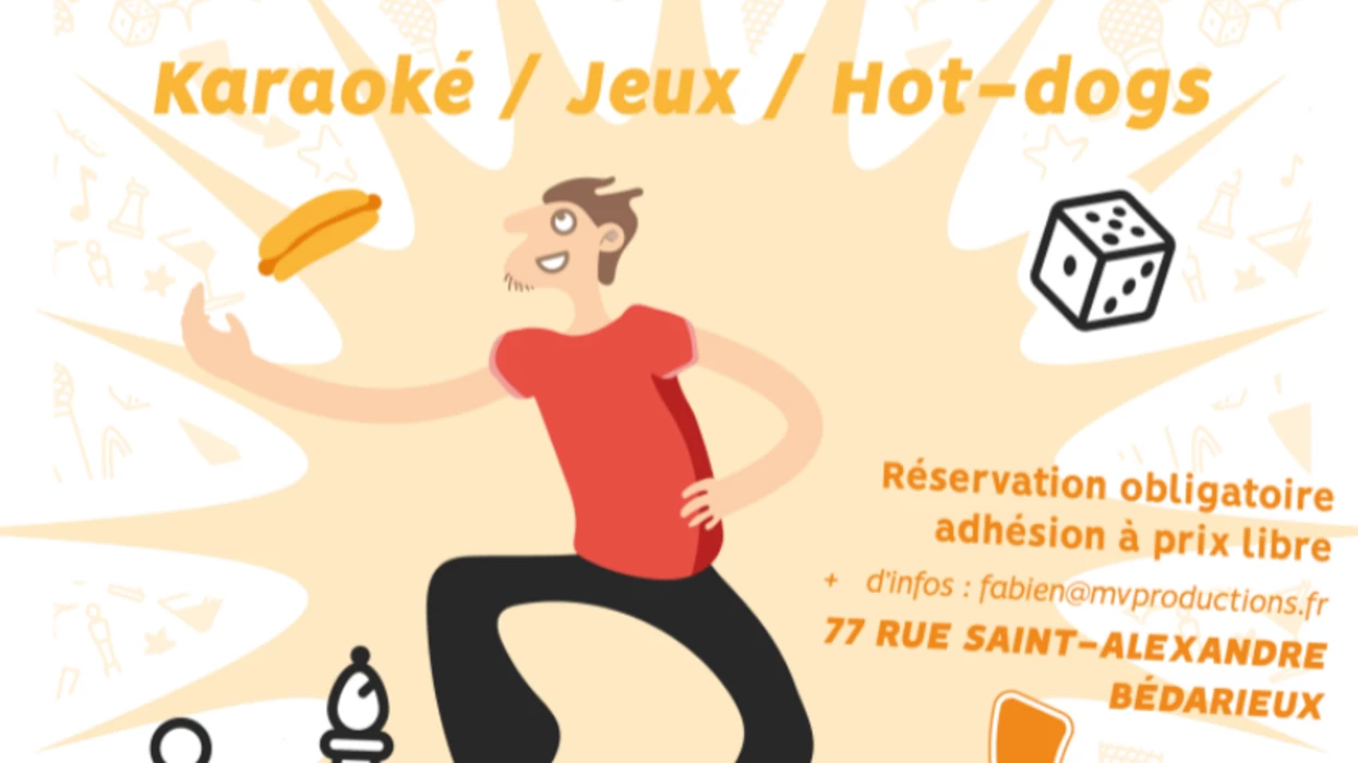 Les soirées MV Productions : karaoké, jeux, hot-dogs