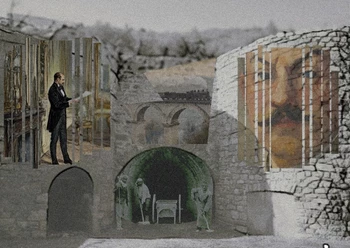 Le Four à Chaux s'illumine : vidéoprojection architecturale