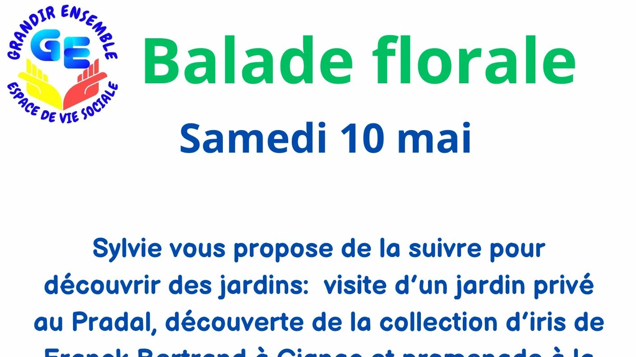 Balade florale