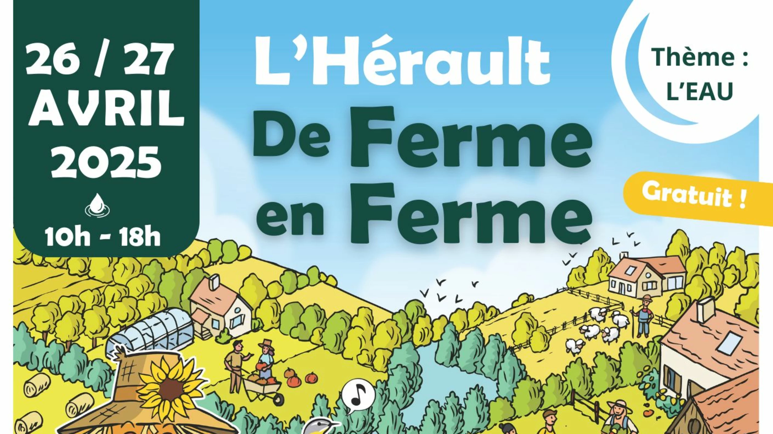 L'Hérault de ferme en ferme