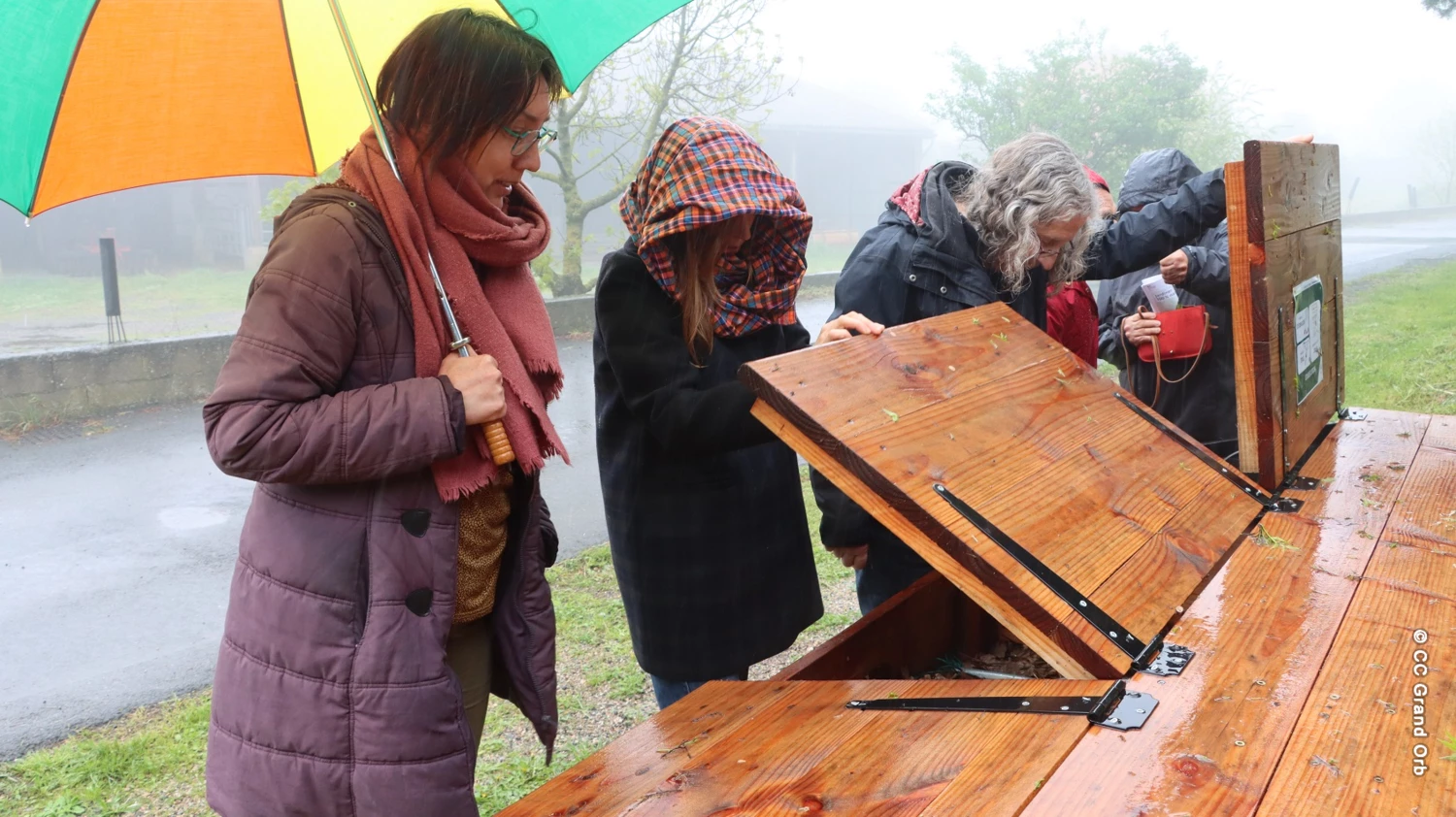 L'aire de compostage de Carlencas inaugurée