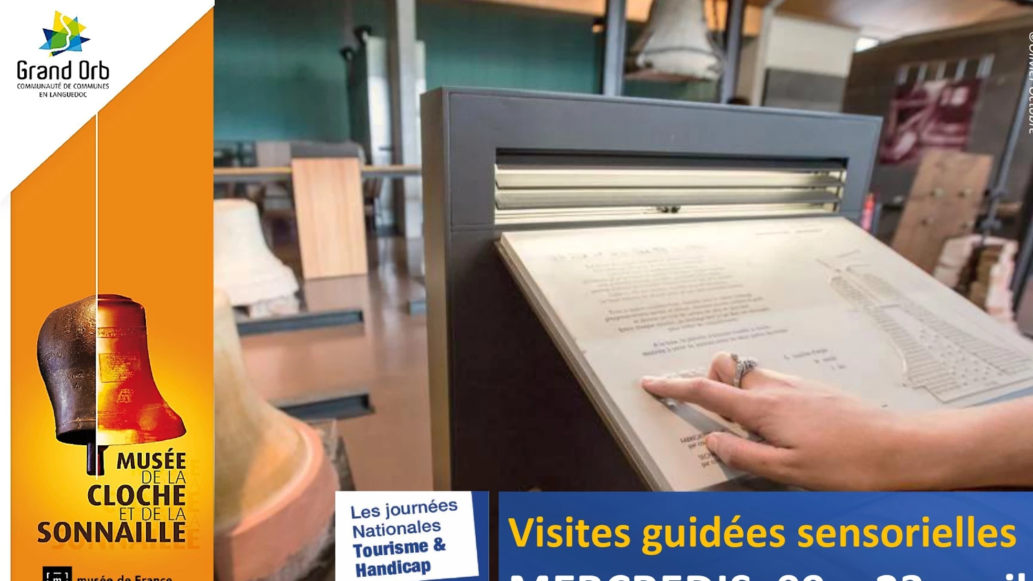 Visite guidée sensorielle au Musée de la cloche et de la sonnaille