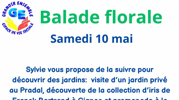 Balade florale