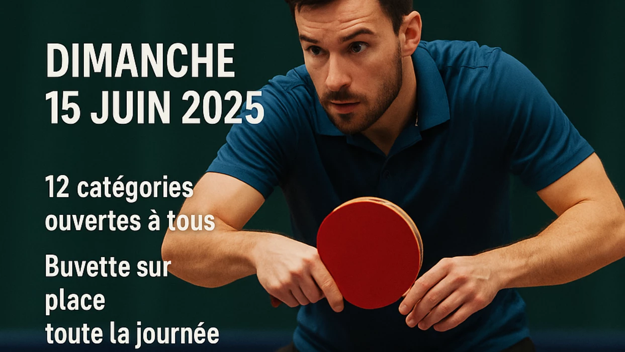 12ème Tournoi régional de tennis de table