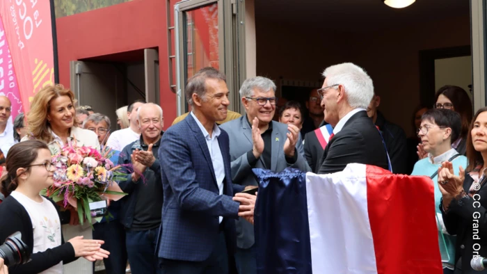 - © CC Grand Orb Paul Belmondo était l'invité de Saint Gervais-sur-Mare