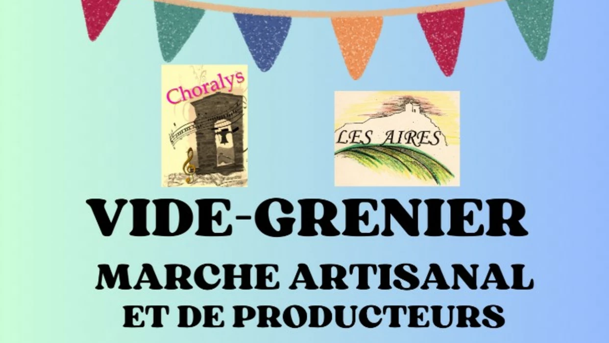 Vide-grenier, marché et forum des associations