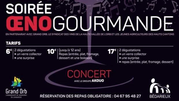 Soirée œnogourmande