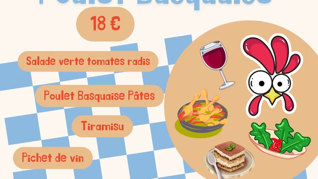 Soirée poulet basquaise