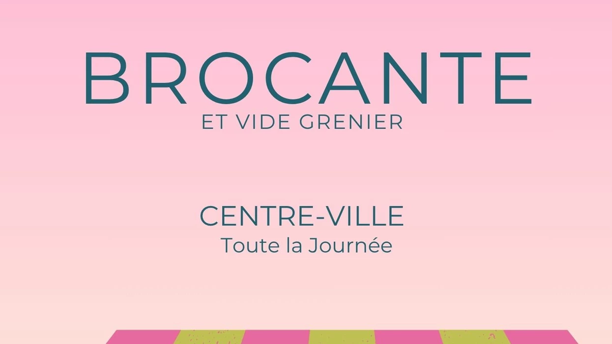Brocante et vide-grenier