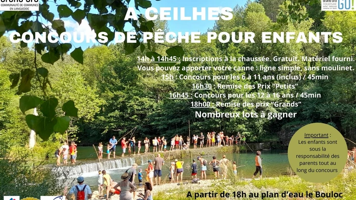 Concours de pêche pour les enfants