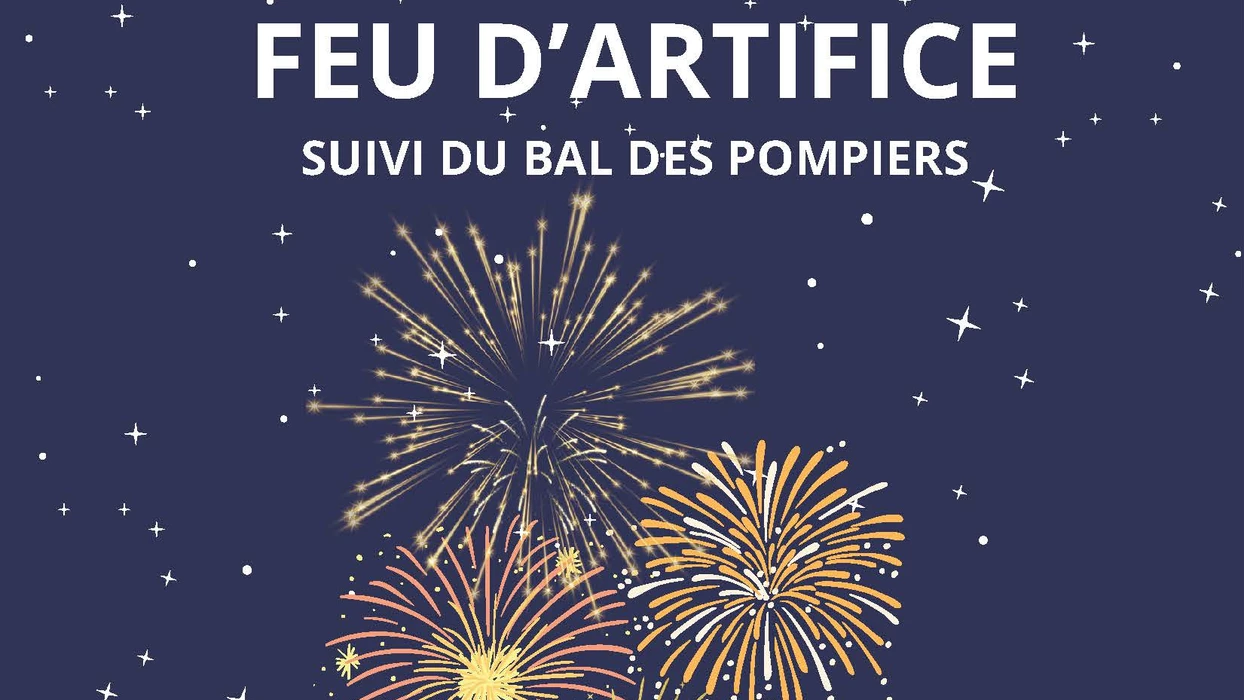 Feu d'artifice et bal