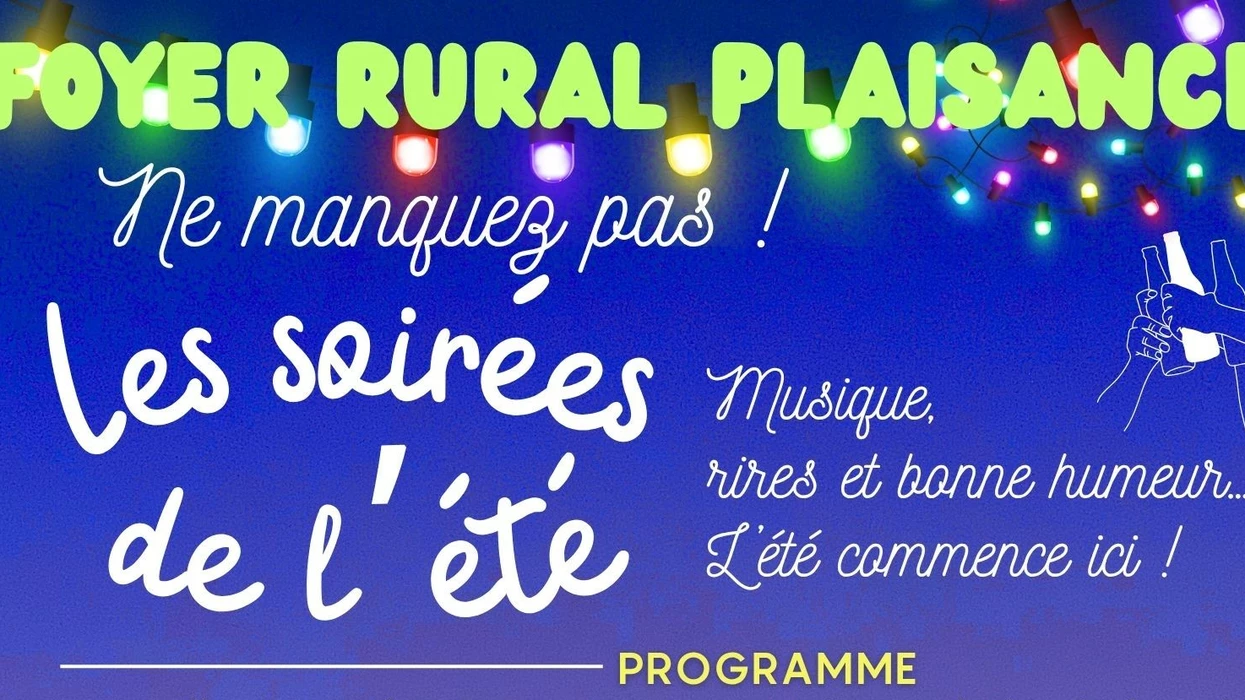 Soirée conviviale au Foyer Rural de Plaisance