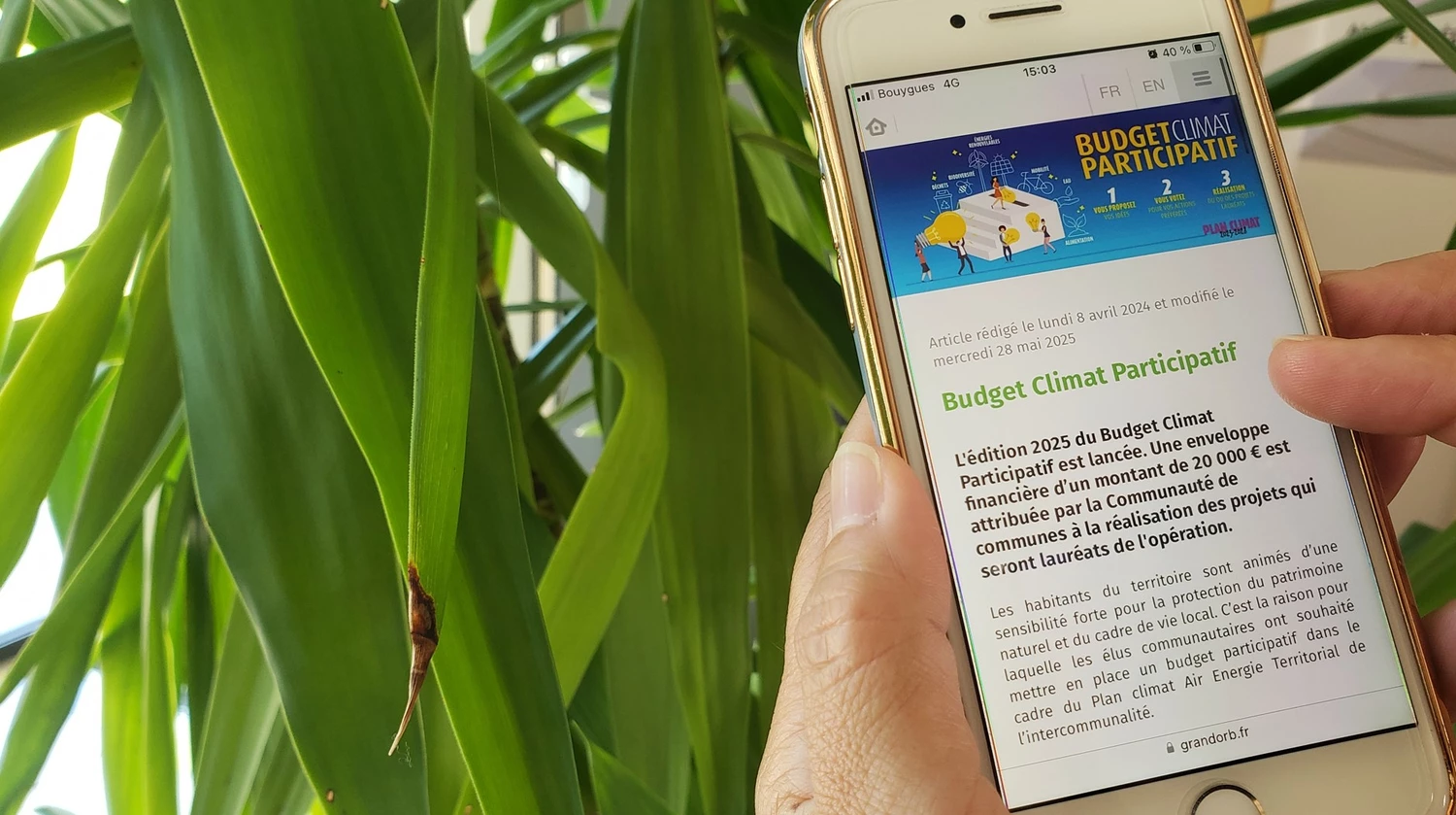Budget Climat Participatif : déposez un projet jusqu'au 22 août