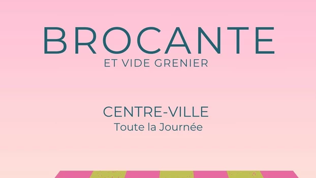 Brocante et vide-grenier
